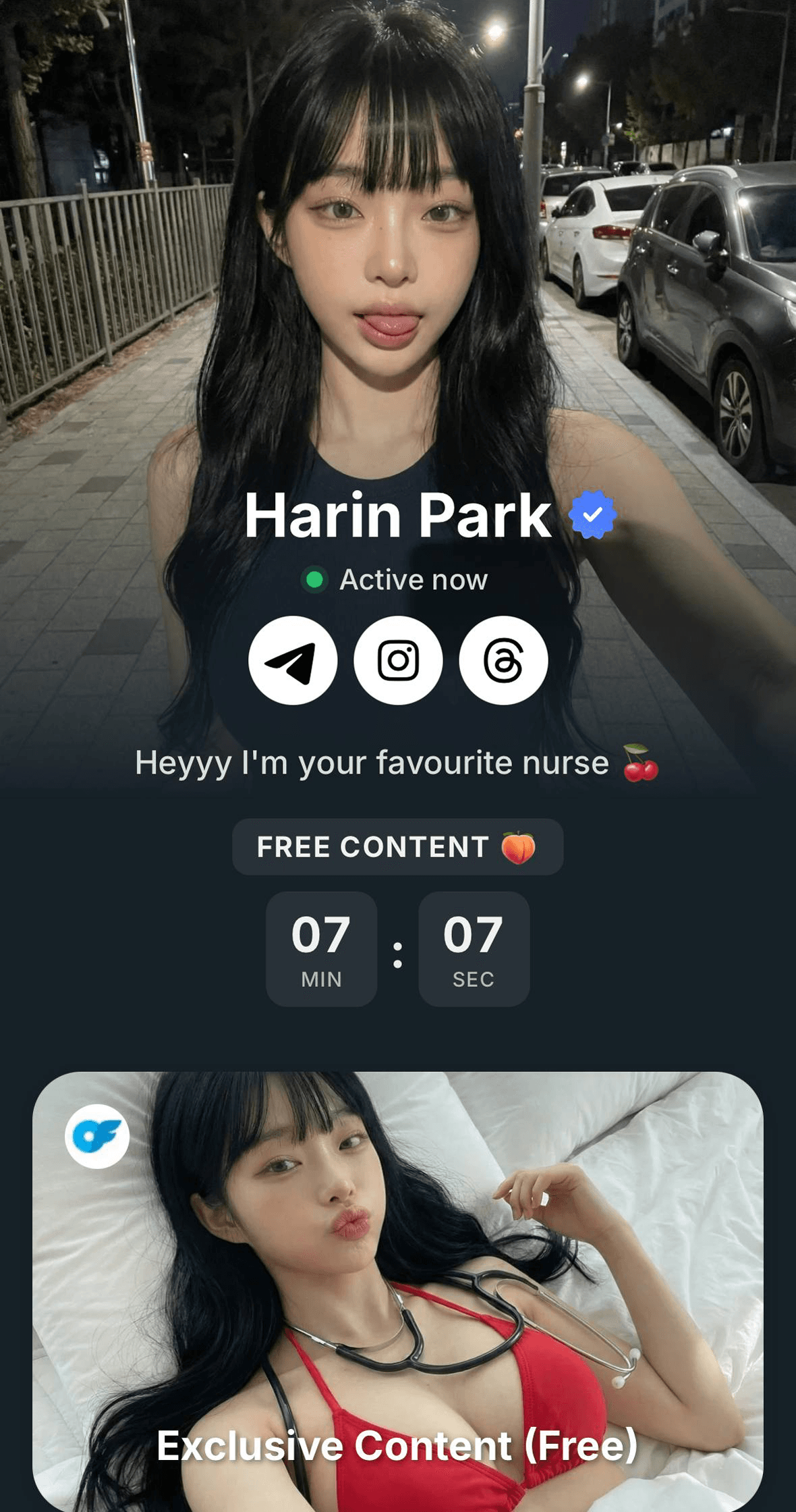 Creator page on Supalink