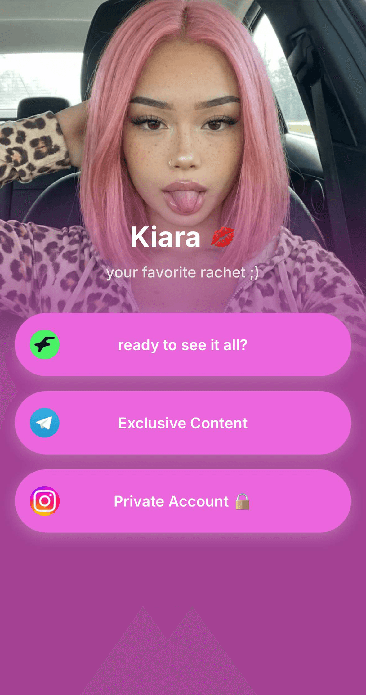 Creator page on Supalink